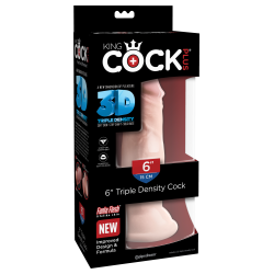 King Cock Gode King Cock Triple Density 6 - 16 x 4.3 cm